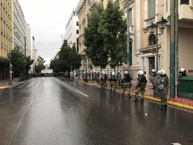 Αρχικά ήταν διακριτική η επιχείρηση από την αστυνομία