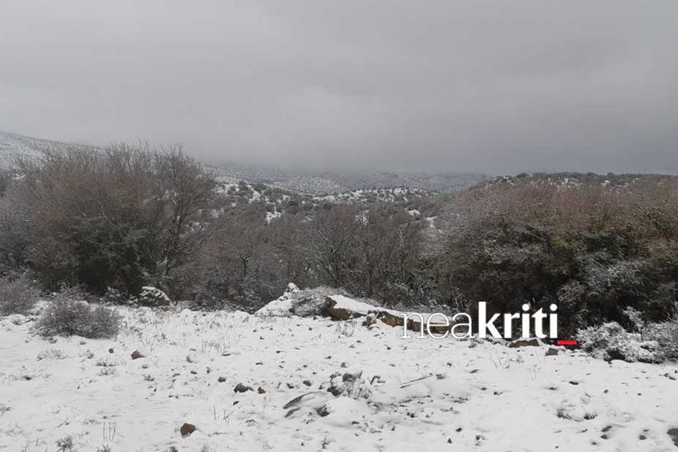 Στα λευκά και η Κρήτη -Οι πρώτες φωτογραφίες από τον χιονισμένο Ψηλορείτη [εικόνες] | iefimerida.gr 0