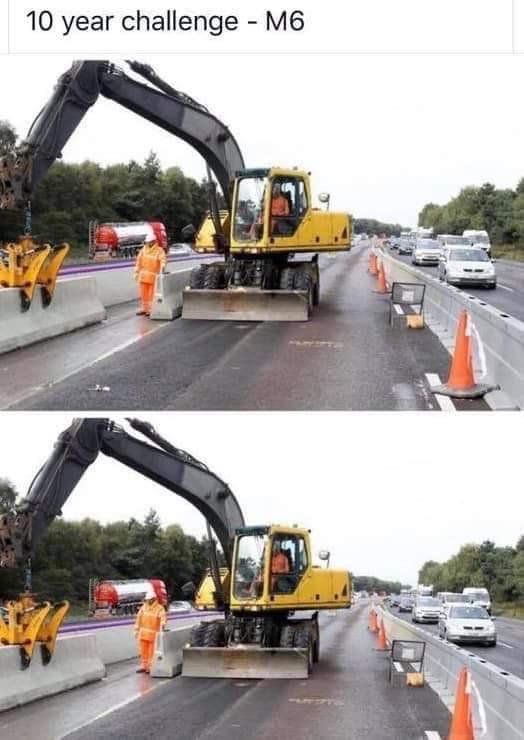 Όπως και οι εργασίες στον δρόμο