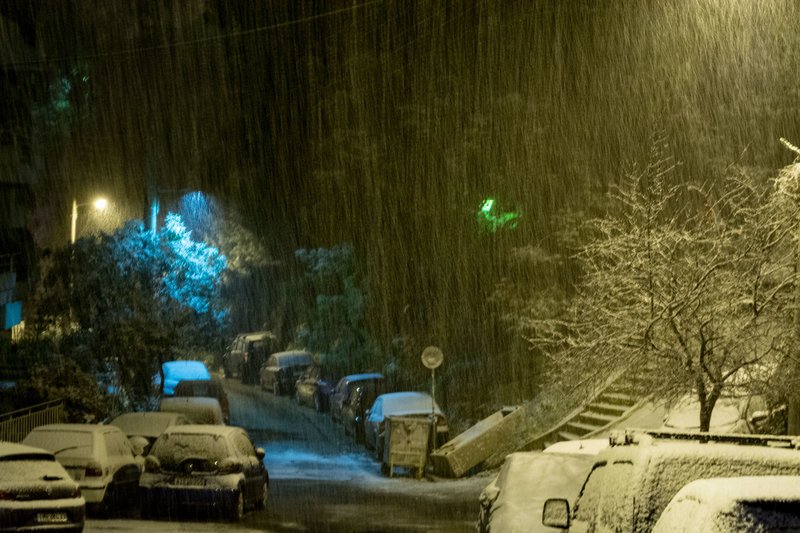 Ο «Τηλέμαχος» έντυσε την Αττική στα λευκά-Χιόνια & στο κέντρο της Αθήνας [εικόνες] | iefimerida.gr 4