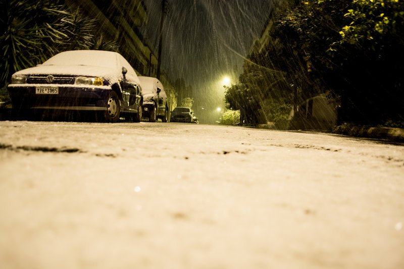 Ο «Τηλέμαχος» έντυσε την Αττική στα λευκά-Χιόνια & στο κέντρο της Αθήνας [εικόνες] | iefimerida.gr 5