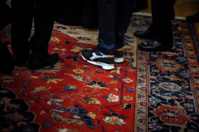 Τα sneakers του Γιάννη Αποστολάκη