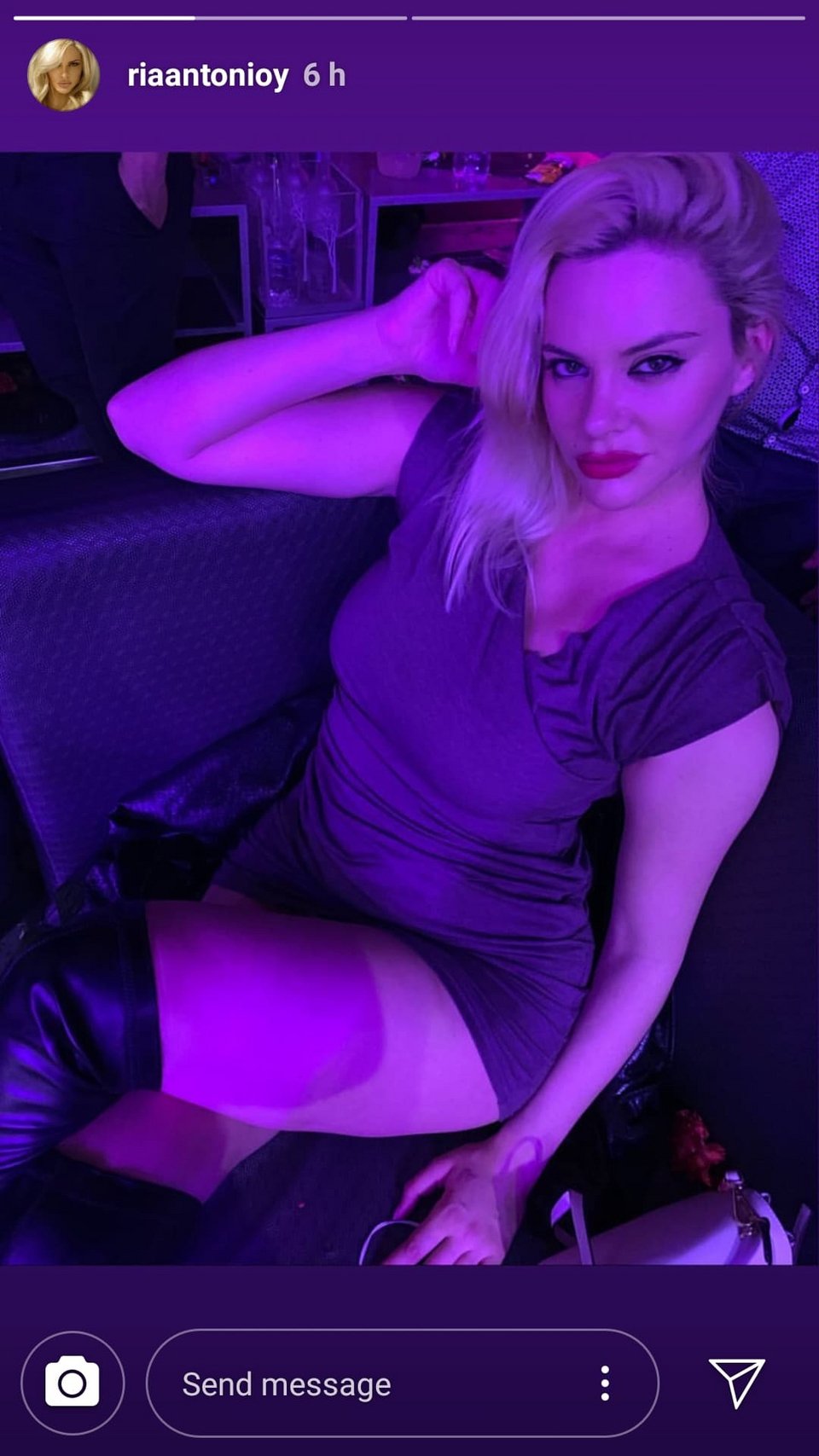 Σέξι φωτογραφία από την έξοδό της πόσταρε η Ρία Αντωνίου -Σταυροπόδι «φωτιά» [εικόνα] | iefimerida.gr 0