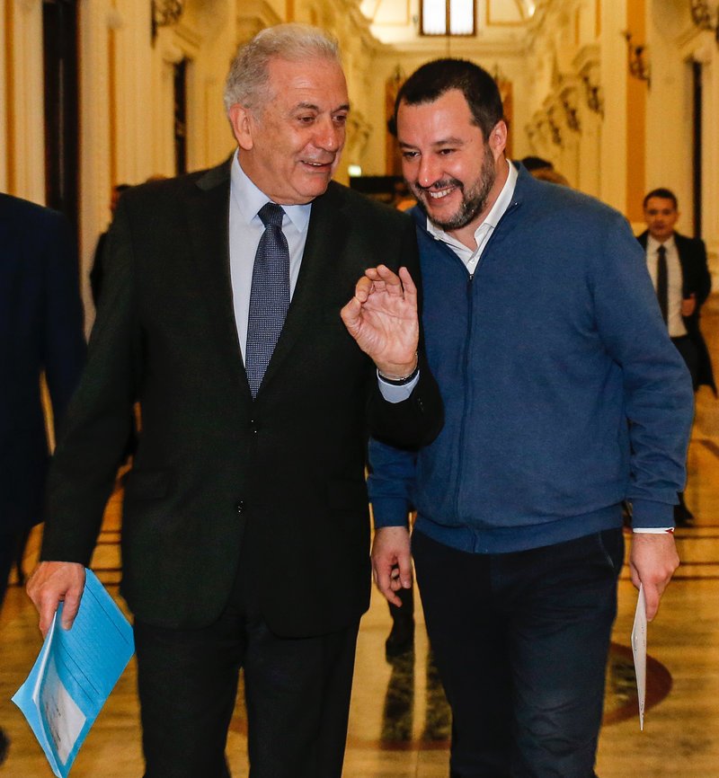 Σαλβίνι: «Φάνηκα και άτολμος απέναντι στον Αβραμόπουλο, κατά την πρόσφατη ήττα της Μίλαν στον Πειραιά»