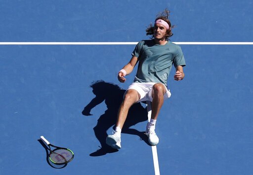 Στέφανος Τσιτσιπάς: Το παιδί-θαύμα του ελληνικού τένις πανηγυρίζει την πρόκρισή του -Κατέρρευσε από χαρά [εικόνες & βίντεο] | iefimerida.gr 0