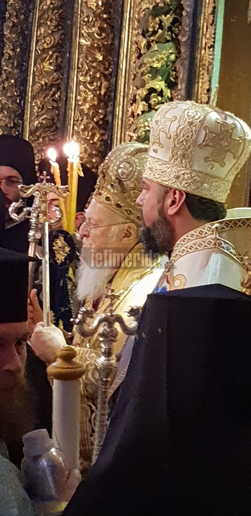Οικουμενικός Πατριάρχης και ο Μητροπολίτης Κιέβου συλλειτούργησαν για τα Θεοφάνεια