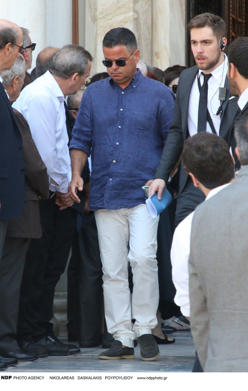 Ο γιος του, Ζαννής Φραντζέσκος / Φωτογραφία: NDP Photo Agency
