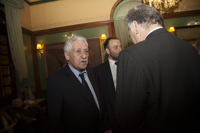 Ο Φώτης Κουβέλης και ο Κώστας Λαλιώτης