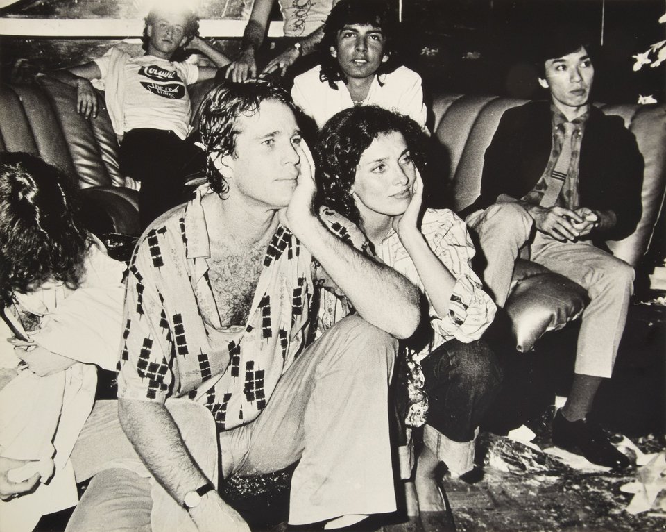 Ζευγάρι και με τον Ράιαν Ο'Νηλ. Εδώ, στο Studio 24, το 1979