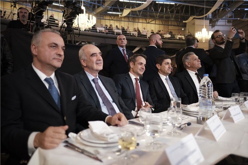 Μανώλης Κεφαλογιάννης, Ευάγγελος Μεϊμαράκης, Κυριάκος Μητσοτάκης και Λευτέρης Αυγενάκης