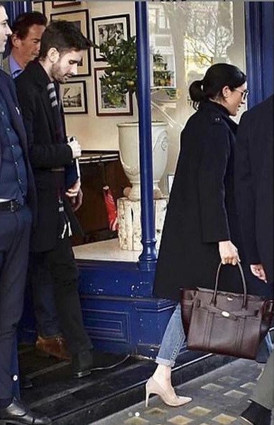 Ο Κρίστιαν Τζόουνς με την Μέγκαν Μαρκλ
