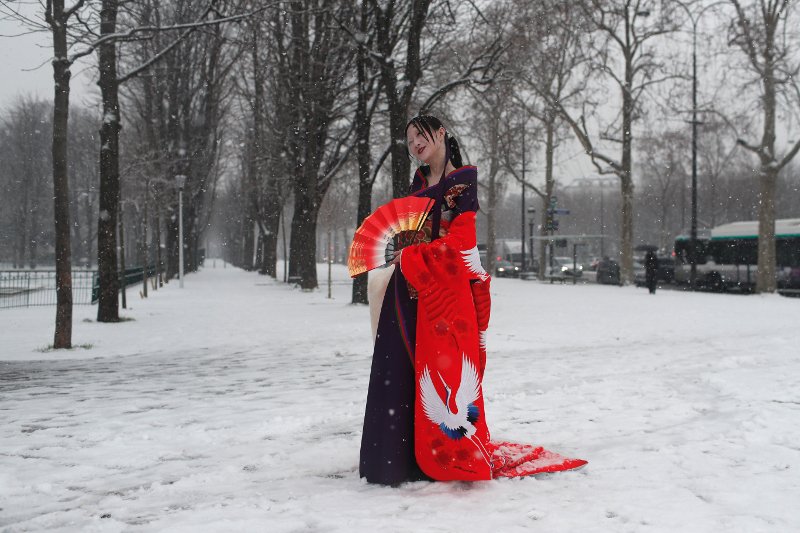  Μαγικό τοπίο στα λευκά το Παρίσι- Εδωσαν μαθήματα στιλ ξανά οι Παριζιάνες [εικόνες] | iefimerida.gr 4