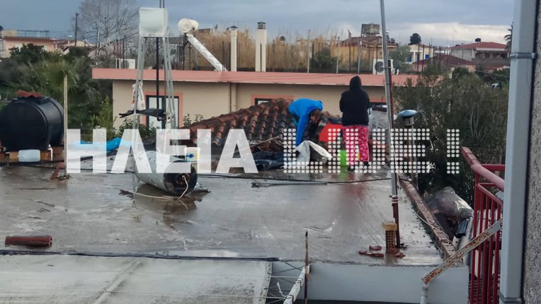 Ανεμοστρόβιλος σάρωσε χωριό στην Ηλεία [εικόνες] | iefimerida.gr 1