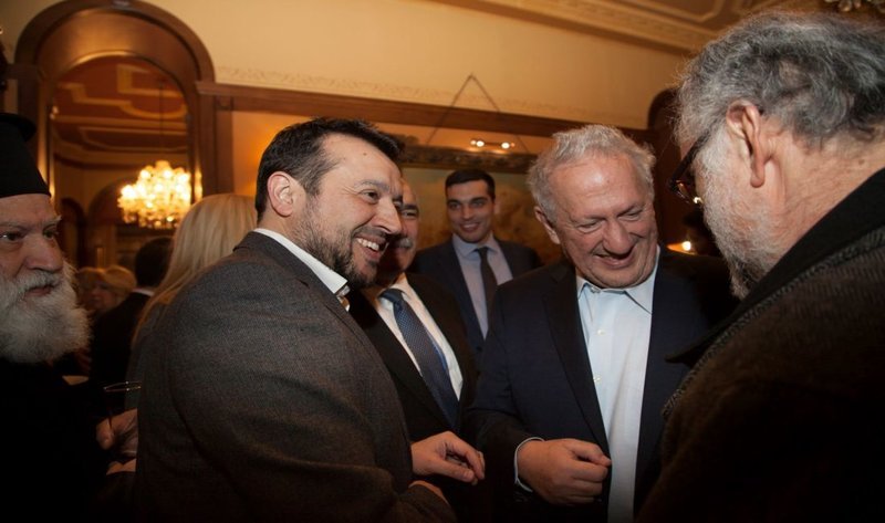Νίκος Παππάς, Μάρκος Μπόλαρης, Κώστας Σκανδαλίδης