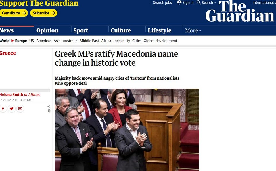 Οι πρώτες αντιδράσεις των διεθνών ΜΜΕ: «Nίκη για τη Δύση η ψηφοφορία στην Ελλάδα» | iefimerida.gr 1