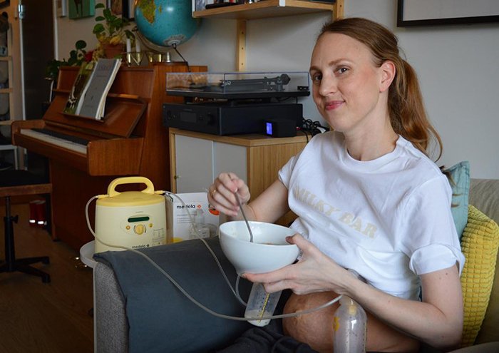 Μητέρα με τρίδυμα δείχνει ωμά πώς είναι η κοιλιά της μετά τη γέννα [εικόνες] | iefimerida.gr 2