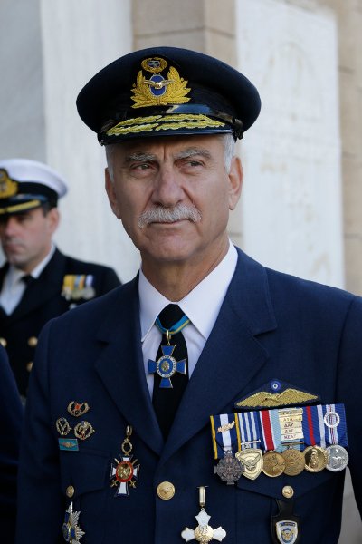 Ο νέος αρχηγός ΓΕΕΘΑ, αντιπτέραρχος Χρήστος Χριστοδούλου