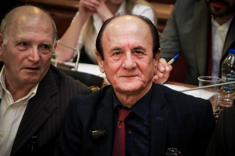 Ο πρόεδρος του ΣΑΤΑ Θύμιος Λυμπερόπουλος -Φωτογραφία: EUROKINISSI/ΓΙΩΡΓΟΣ ΚΟΝΤΑΡΙΝΗΣ