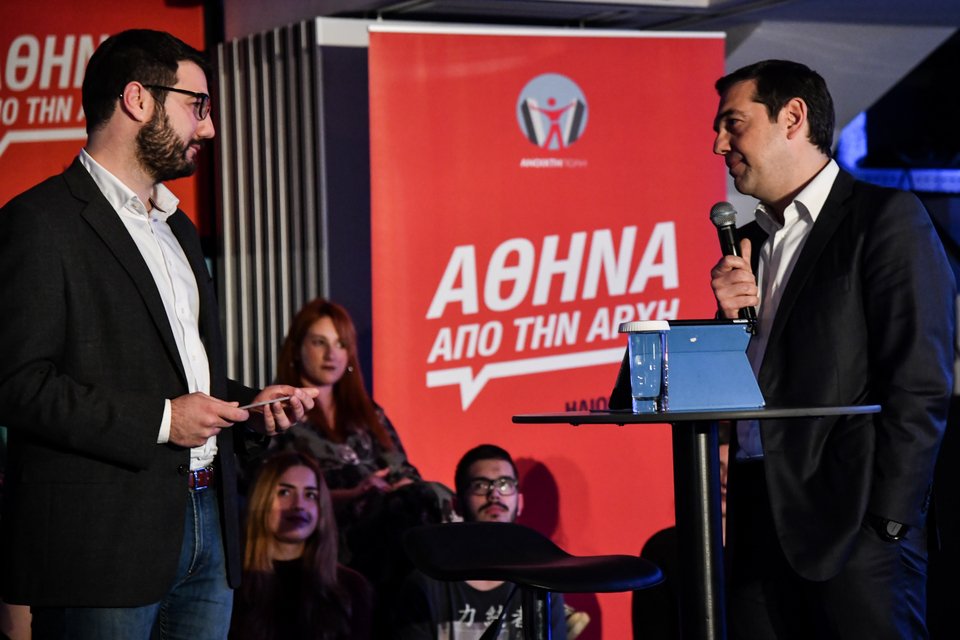 Νάσος Ηλιόπουλος και Αλέξης Τσίπρας (Φωτο: Eurokinissi)
