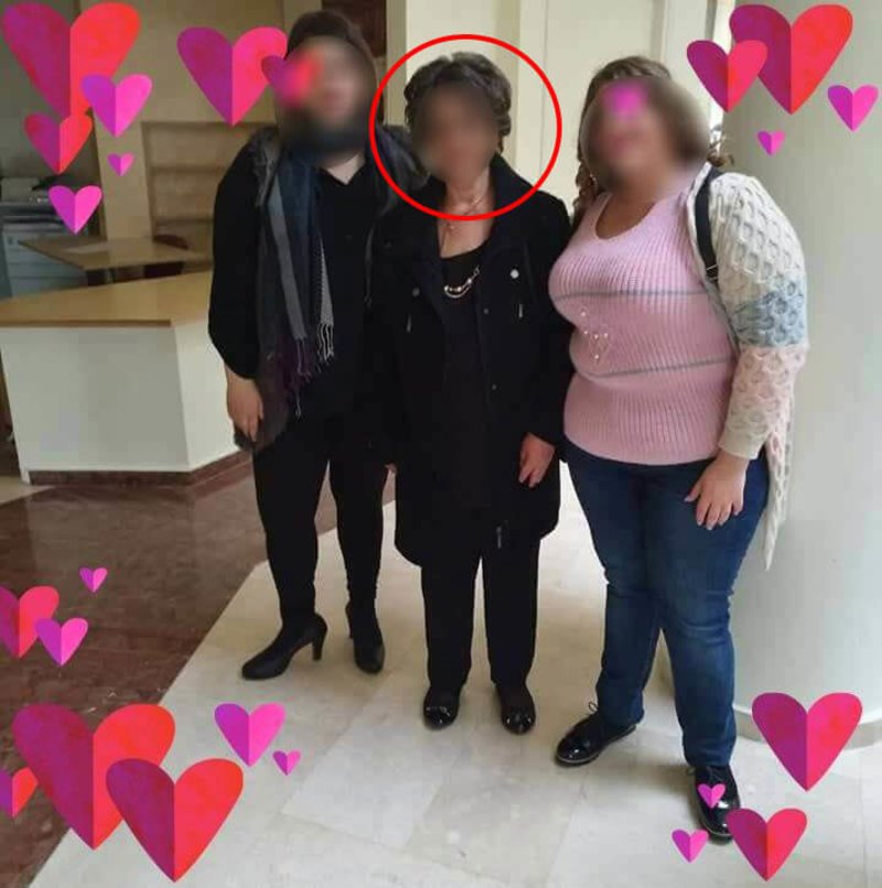 Η 58χρονη Μ.Χ μητέρα της 30χρονης που επίσης αγνοείται