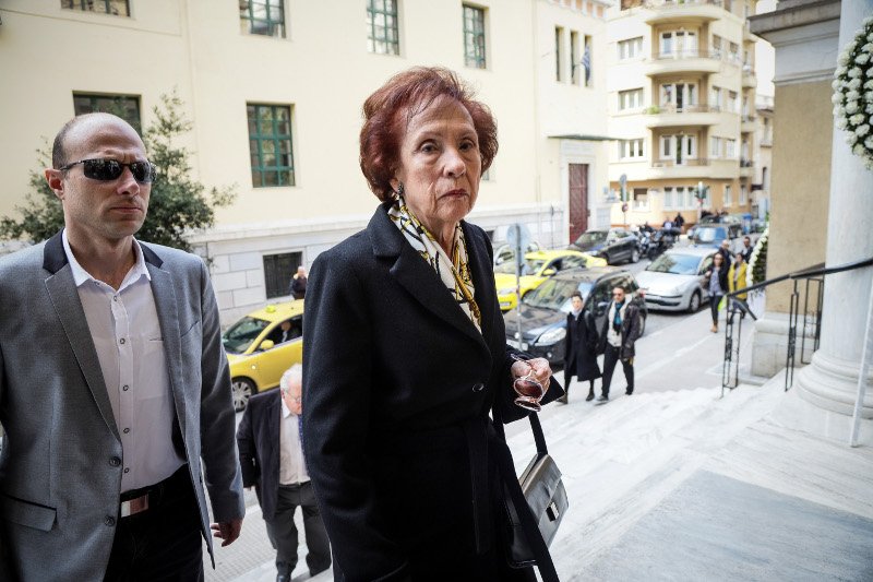 Η πρώην πρόεδρος της Βουλής Αννα Ψαρούδα Μπενάκη- φωτογραφία eurokinissi