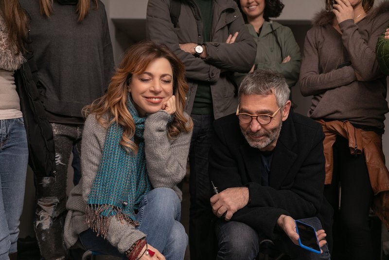 Στιγμιότυπο από τα γυρίσματα