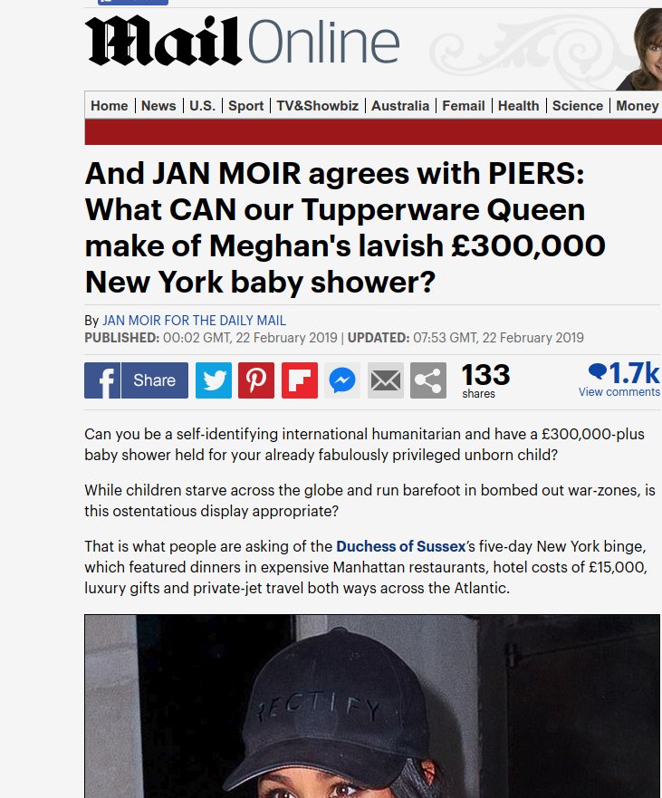 Αγριο κράξιμο στην Μέγκαν Μαρκλ από βρετανικά ΜΜΕ: Συμπεριφέρεται σαν Ρωμαία Αυτοκράτειρα [εικόνες] | iefimerida.gr 1