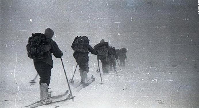 Mέλη της ομάδας στη διάρκεια της αποστολής