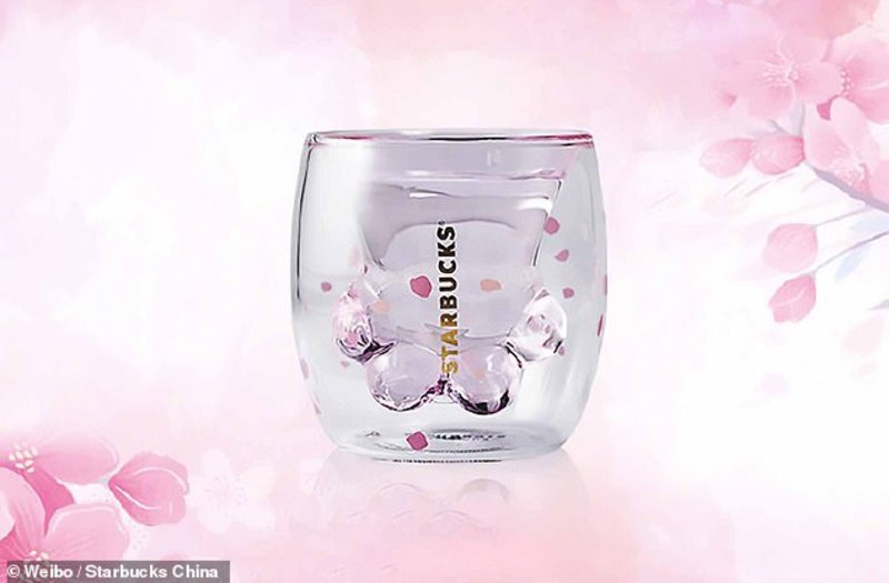 Η «γατο-κούπα» των Starbucks / Φωτογραφία: Daily Mail