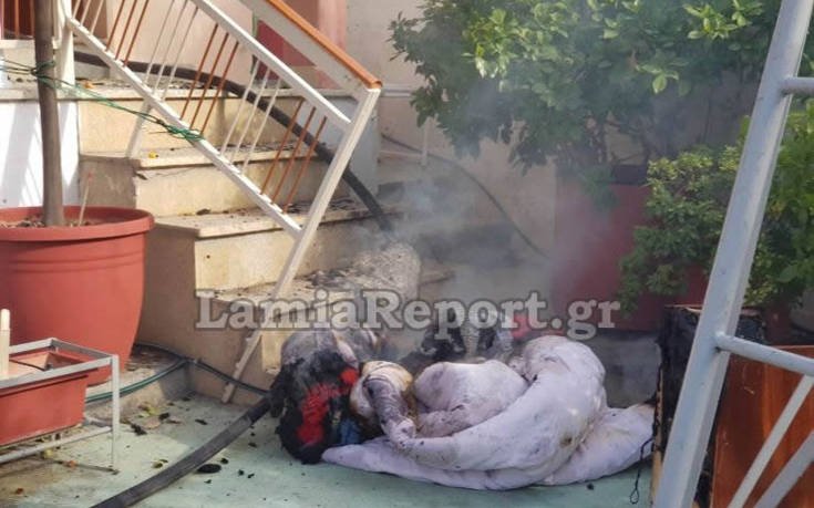 Λαμία: Αφησε το κινητό της να φορτίζει και πήρε φωτιά το σπίτι [εικόνες] | iefimerida.gr 1