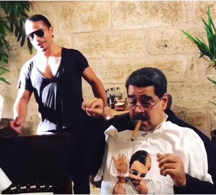 Ο Μαδούρο στο εστιατόριο του Salt Bae στην Κωνσταντινούπολη