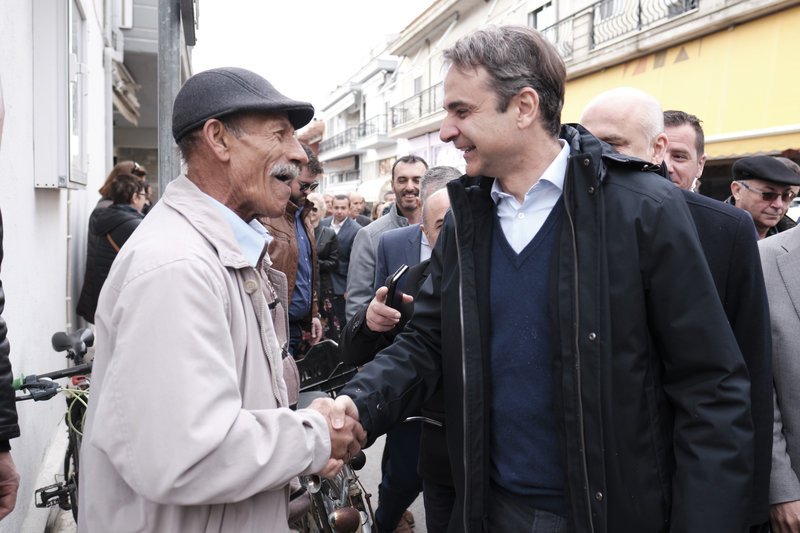 Του ευχήθηκαν καλή επιτυχία στις εκλογές
