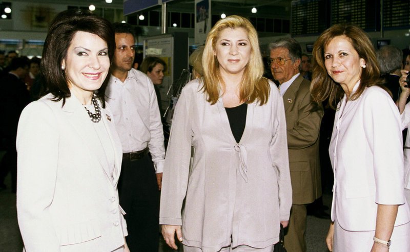 Γιάννα Αγγελοπούλου, Δήμητρα Λιάνη και Μαρίνα Λαλιώτη -Φωτογραφία: Τατιάνα Μπόλαρη/Eurokinissi