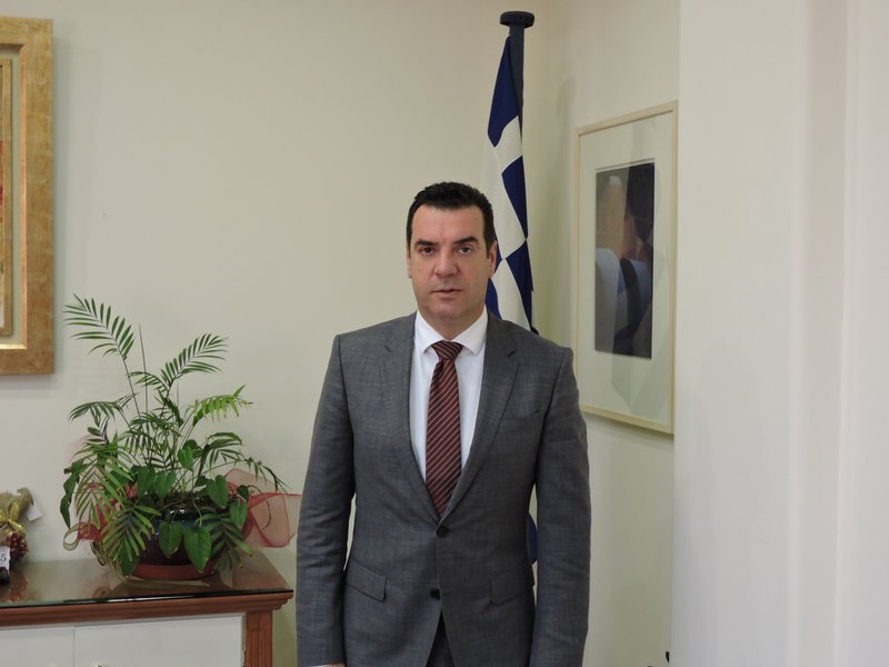 Ο Αντιπεριφερειάρχης Άρτας, Βασίλης Ψαθάς
