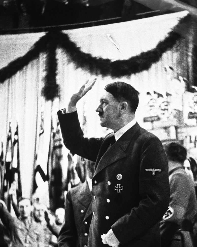 O Αδόλφος Χίτλερ σε εκδήλωση στο Βερολίνο τον Οκτώβριο του 1941 (Φωτογραφία αρχείου: ΑΡ)