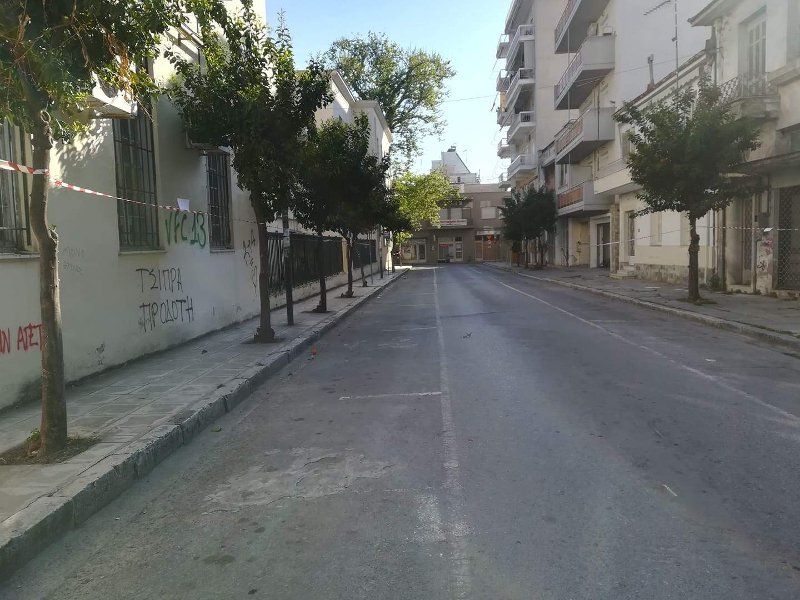 Αδειοι οι δρόμοι στον Βόλο