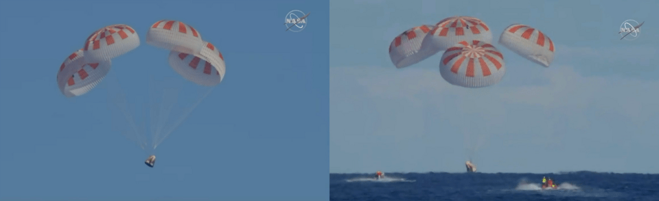 Επέστρεψε στη Γη το αμερικανικό διαστημόπλοιο Crew Dragon [εικόνες] | iefimerida.gr 0