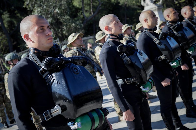 Οι Ελληνες βατραχάνθρωποι