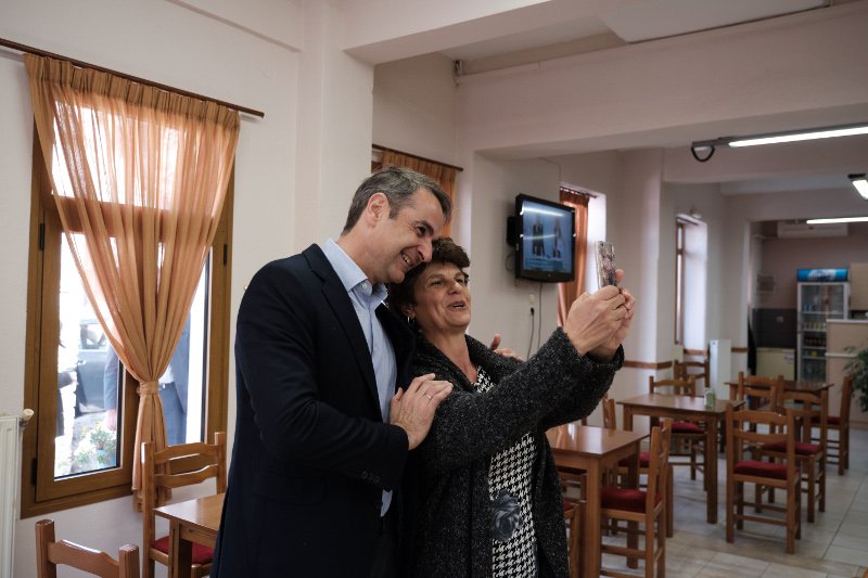 Δεν έλειψαν, φυσικά, και οι... σέλφι