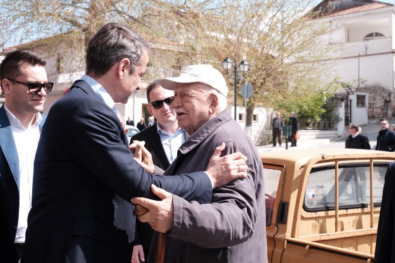«Ψέματα από μένα δεν θα ακούσεις, γιατί δεν έχω μάθει να λέω ψέματα», είπε σε έναν πολίτη ο αρχηγός της ΝΔ