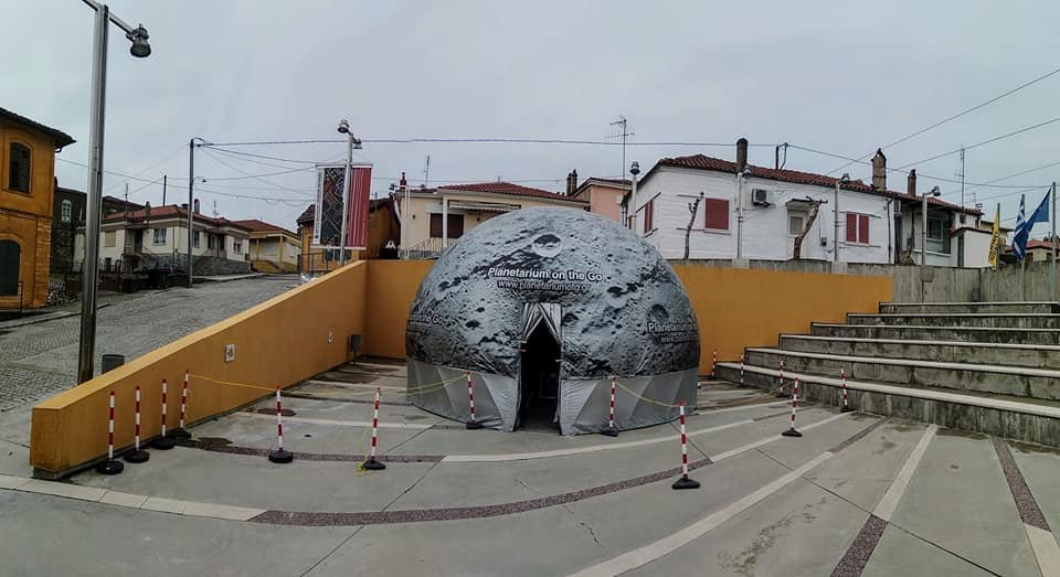 Στην Κέρκυρα το πρώτο φορητό Πλανητάριο -Για προβολές και παρατήρηση του ουρανού [εικόνες]  | iefimerida.gr 4