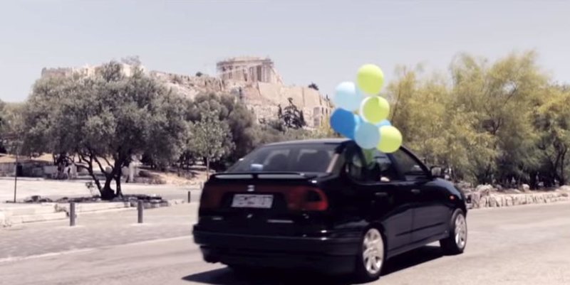 Σκηνή με την Ακρόπολη στο βίντεό τους / Φωτογραφία: The Prodigy/YouTube