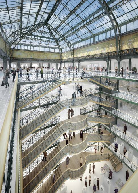 Το καινούργιο «La Samaritaine» θα περιλαμβάνει ένα πολυκατάστημα, ένα πεντάστερο ξενοδοχείο 72 δωματίων, 96 μονάδες κατοικιών για χαμηλοεισοδηματίες, γραφεία και παιδικό σταθμό