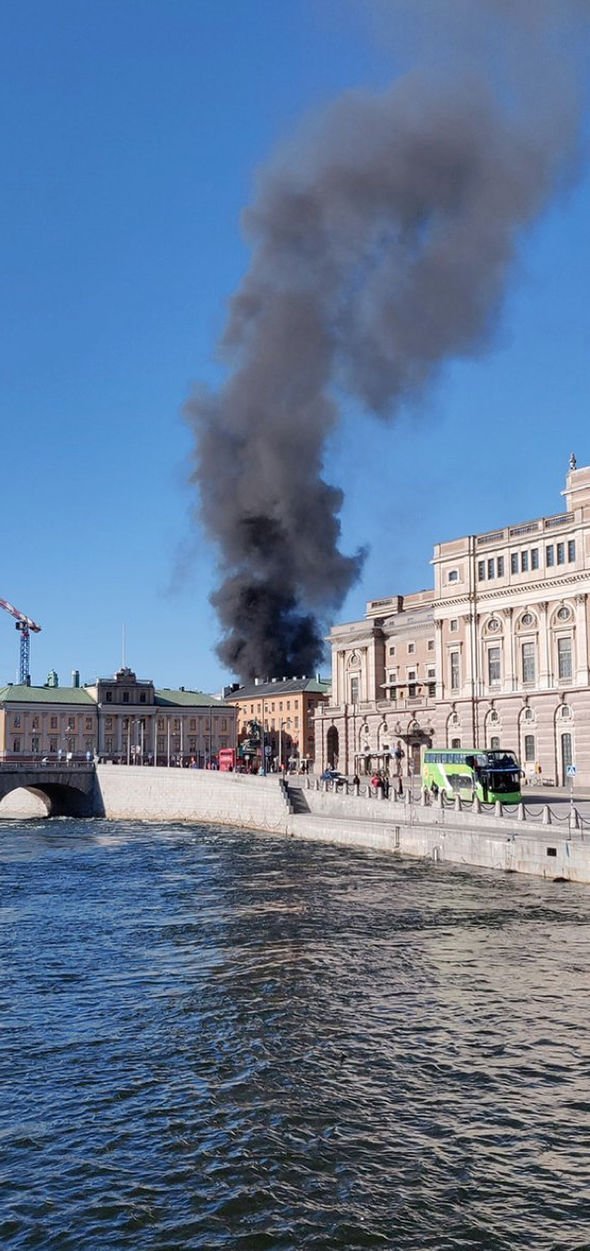 Η έκρηξη συνέβη σε σήραγγα στο κέντρο της σουηδικής πρωτεύουσας (Φωτογραφία: Twitter)