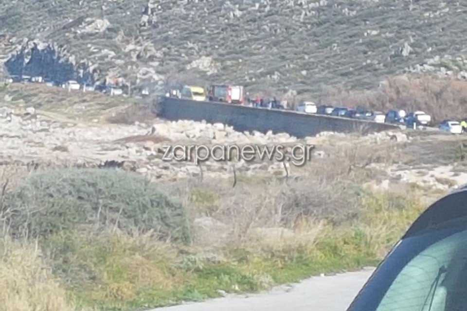 Σοβαρό τροχαίο στην Εθνική Οδό Χανίων-Ρεθύμνου – Συγκρούστηκαν μηχανές [εικόνες] | iefimerida.gr 1