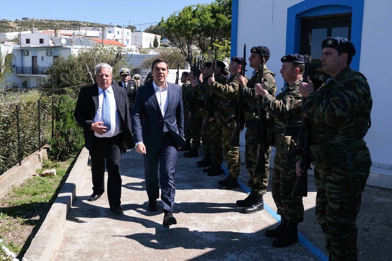 Ο Πρωθυπουργός στο Αγαθονήσι