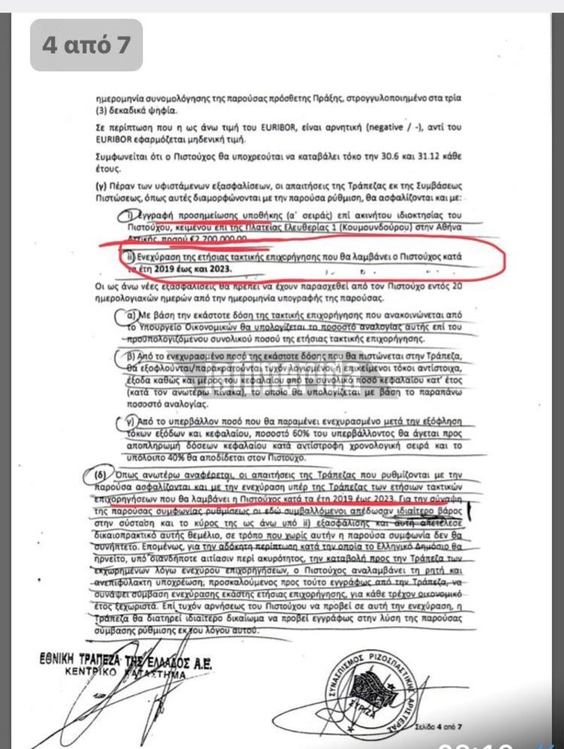 Οταν ο Τσίπρας ζητούσε ευνοϊκή ρύθμιση των δανείων του ΣΥΡΙΖΑ από την Εθνική [έγγραφα] | iefimerida.gr 4