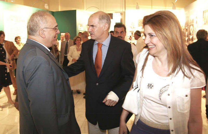 Με τον Γιώργο Παπανδρέου, το 2006