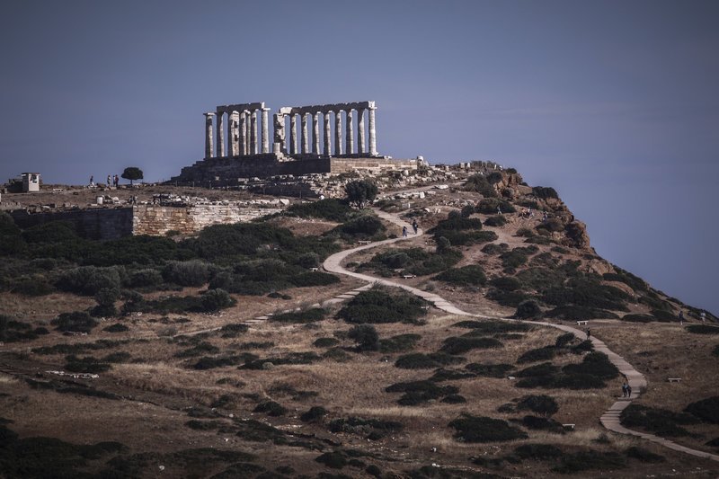 Ο αρχαιολογικός χώρος στο Σούνιο -Το BBC ήθελε να κάνει γυρίσματα, το ΚΑΣ πάλι έβαζε εμπόδια