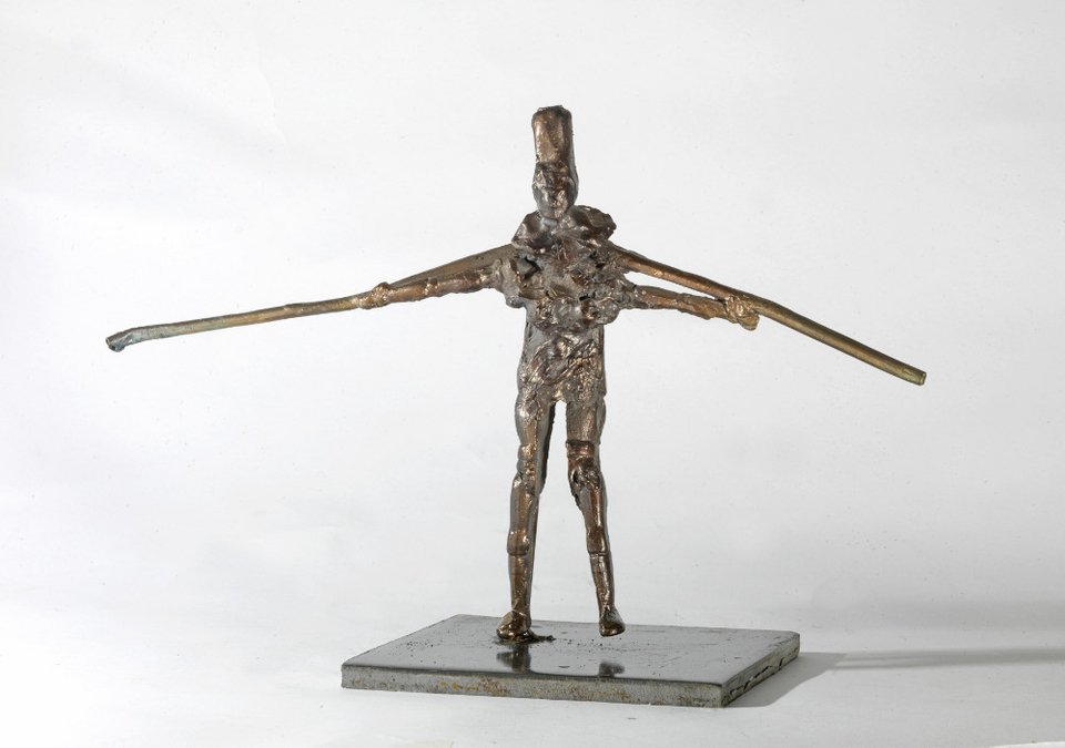 Τα εύκαμπτα ανθρωπάκια του Γιώργου Λάππα στην γκαλερί Citronne στον Πόρο -Σαν ακροβάτες [εικόνες]  | iefimerida.gr 5